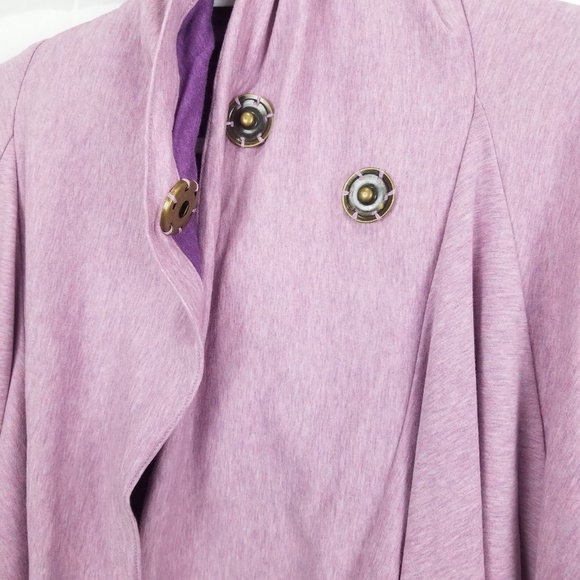 NWT Oakley Cape Womens Small Purple Dolman Short Sleeve - Picture 2 of 8